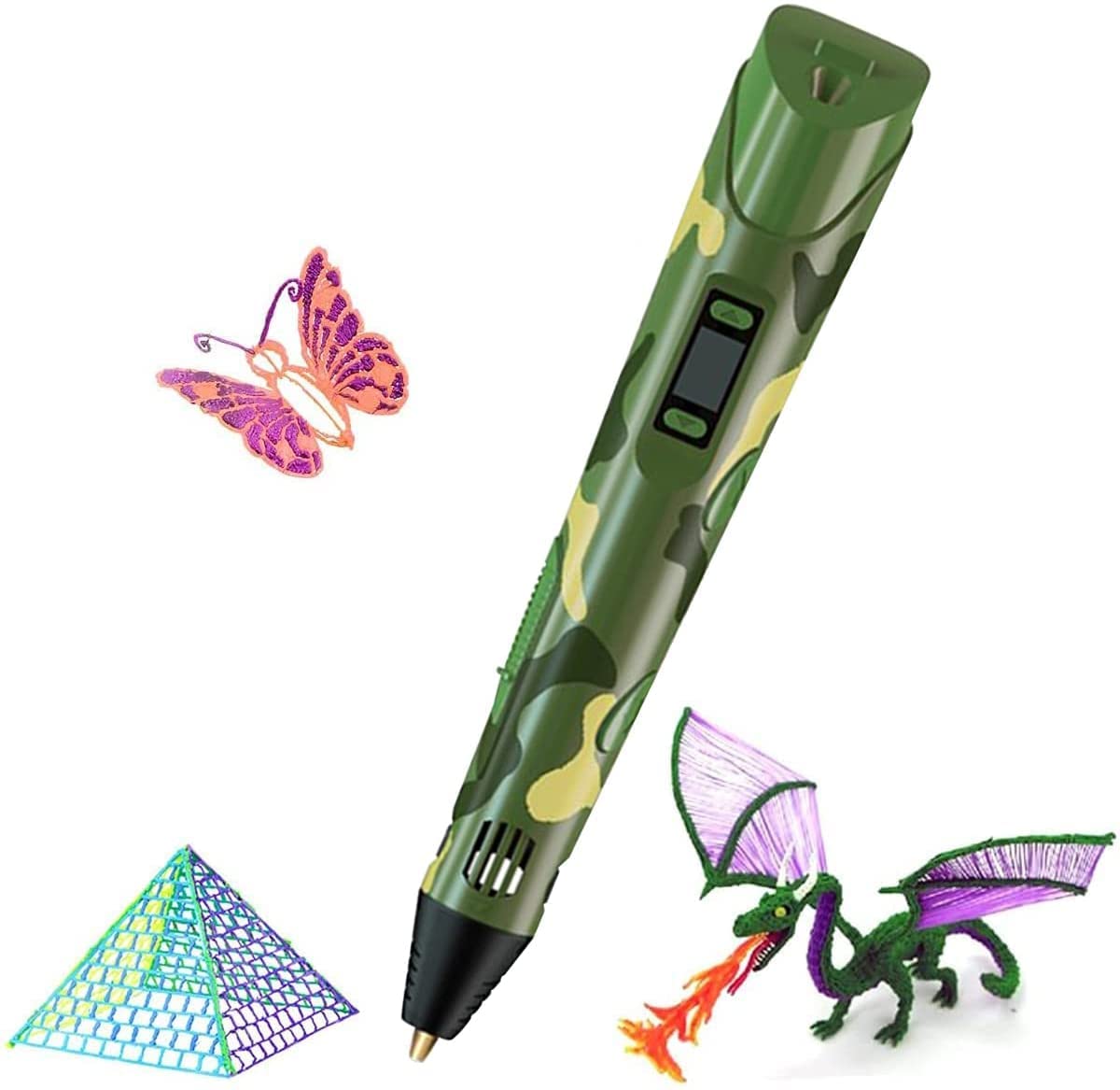 3D Pen For Kids | 3D Printing Pen With Camouflage Color - Image 2