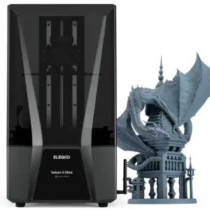 ELEGOO Saturn 3 Ultra 12K 3D Printer : Precision, Speed, and Efficiency