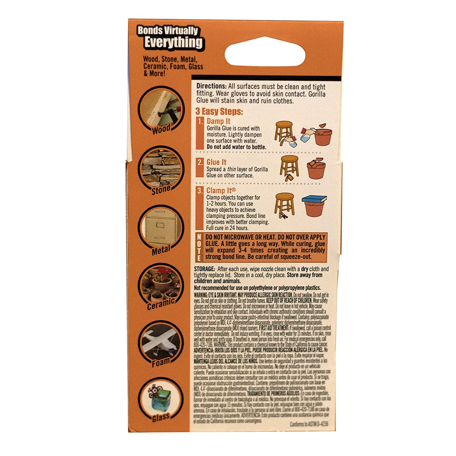 Protomont Gorilla Wood Glue (59ml) - Image 2