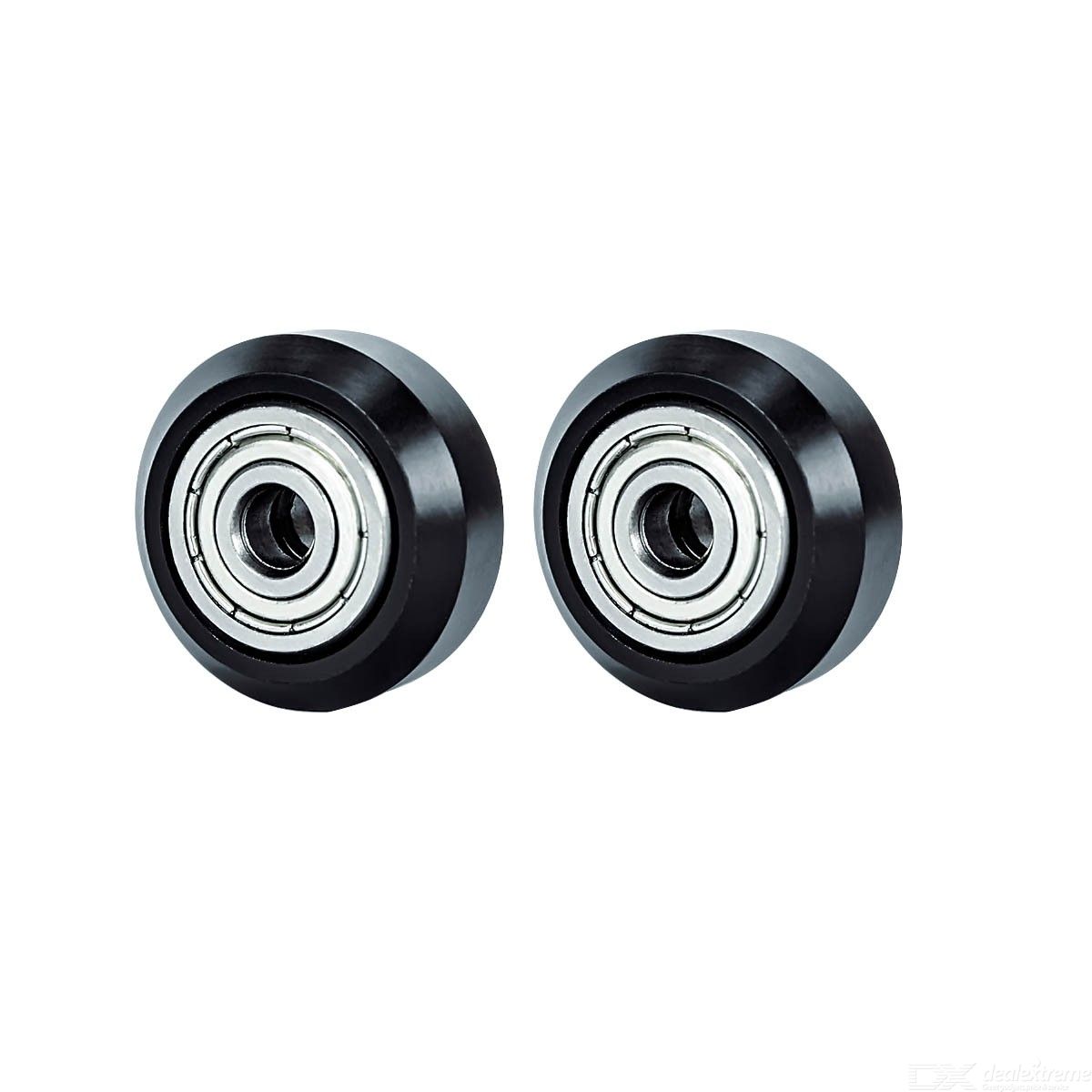 Protomont Plastic Wheel with Bearing Idler Pulley(Pack of 4) - Image 3