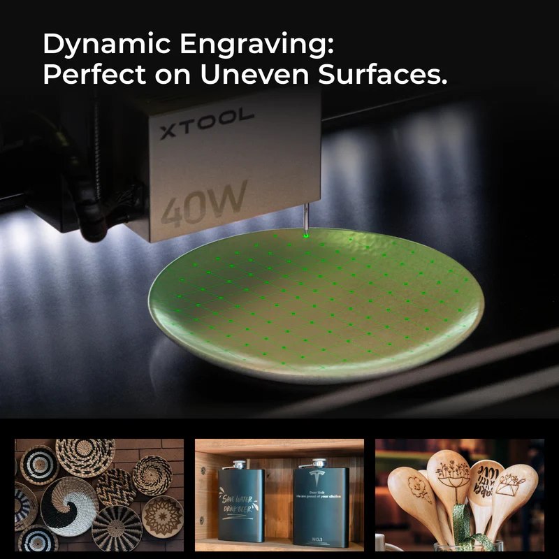 xTool S1 20W Enclosed Diode Laser Engraver and Cutter ? All-in-One SafetyPro? Bundle - Image 6