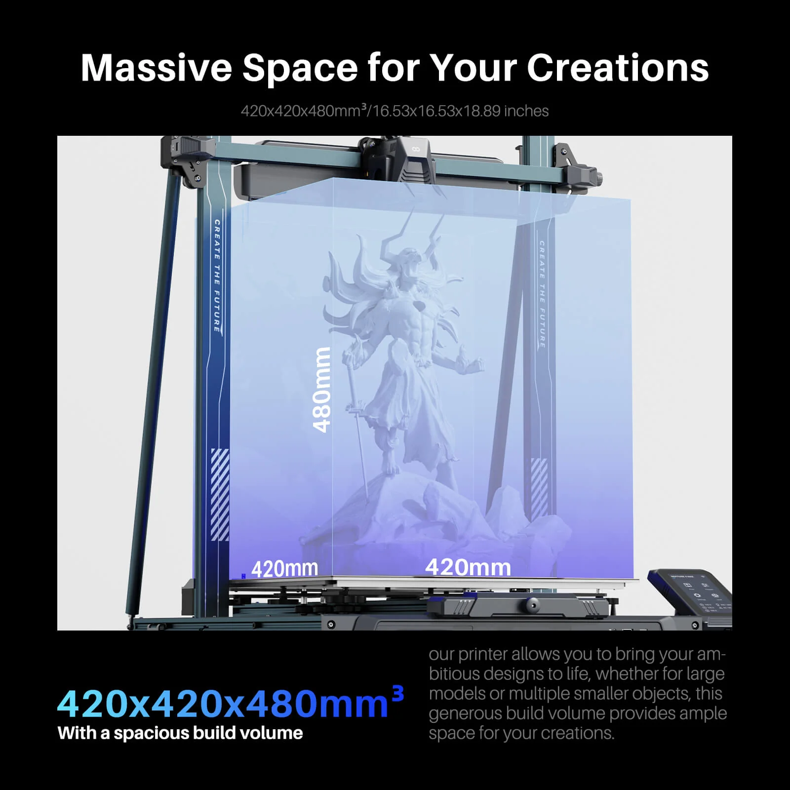 Anycubic Kobra 3 Max 3D Printer � Ultra-Large, High-Speed 3D Printer for Professionals - Image 8