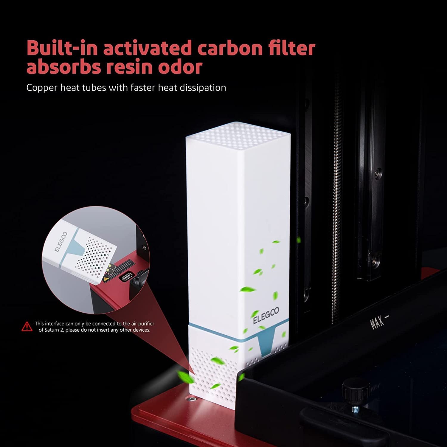 ELEGOO SATURN 2 RESIN 3D PRINTER WITH 10" 8K MONO LCD - Image 3