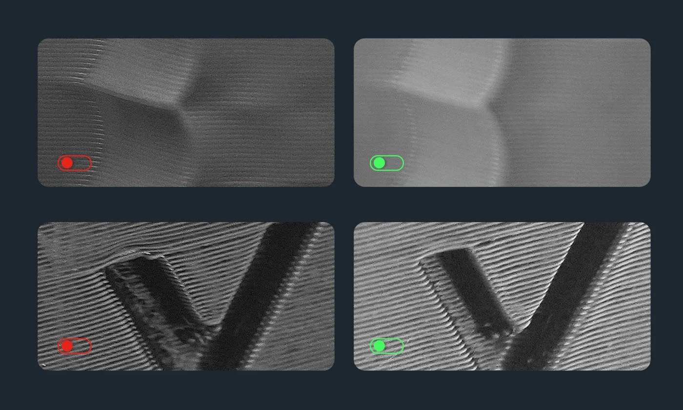 One-Click Resonance Compensation + Dynamic