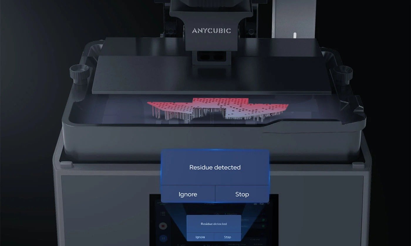 Resin Residue Detection: Prevents screen damage