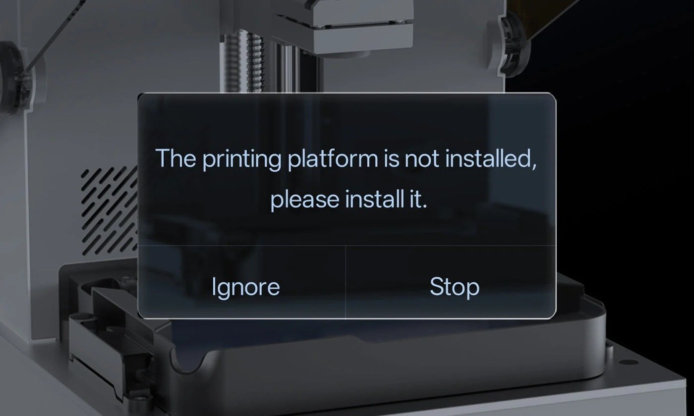 Build Plate Installation Inspection, AI Detection