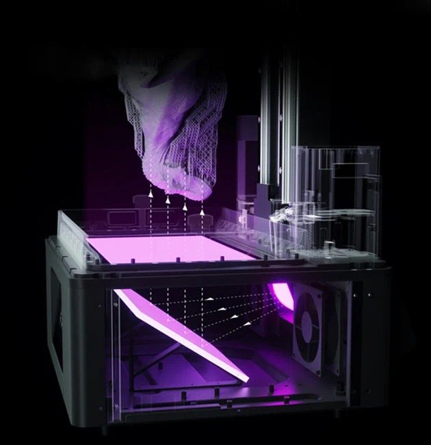 COB+Refractive Light Source