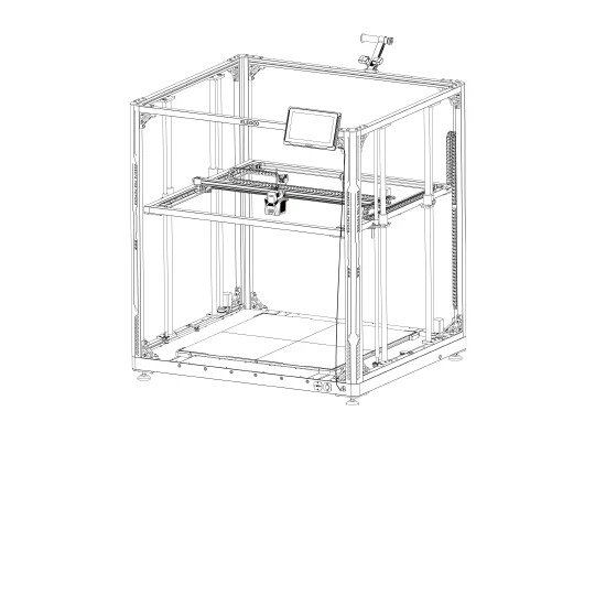 OrangeStorm Giga 3D Printer