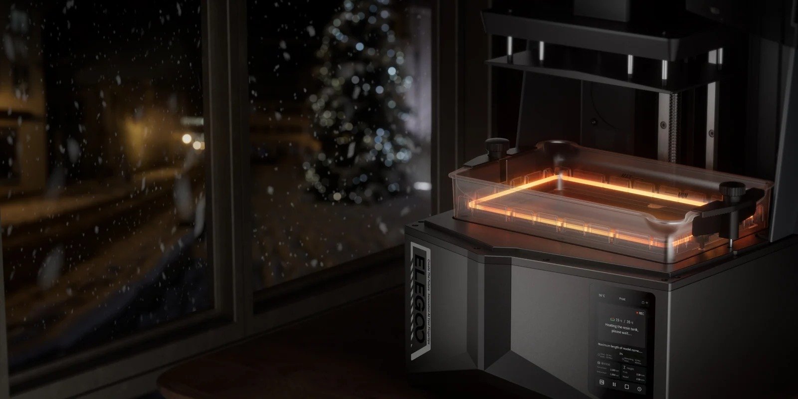 Smart Tank Heating, Flawless Prints at 30 °C